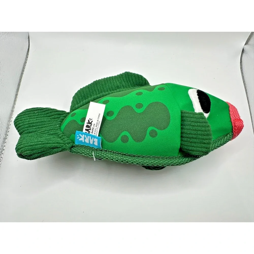Bark Box Big Squeak Bass M Dog Toy- Hide Treats Inside